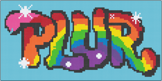 Pride PLUR💕 - light blue
