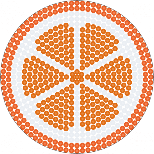 Fruit coasters pt. 1- Orange - citrus, cotdfruit, orange, series, white