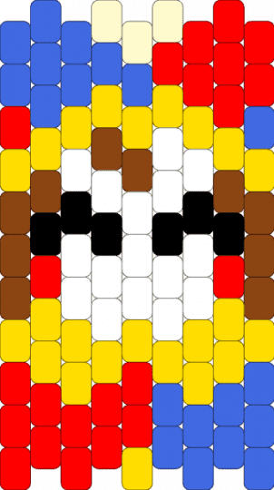 Easier pomni panel - yellow,red