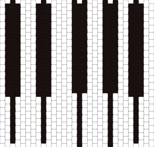 Piano tiles🎹 - black, white