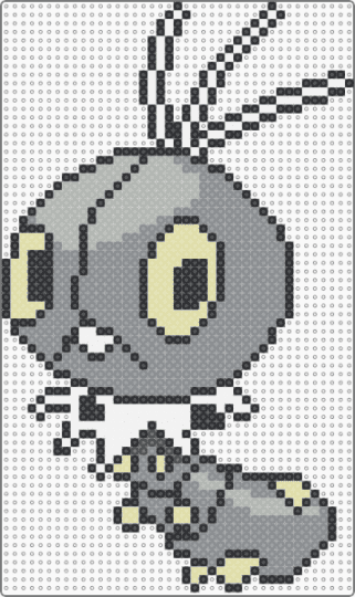 Scatterbug - character, gaming, gray, nintendo, pokemon, scatterbug