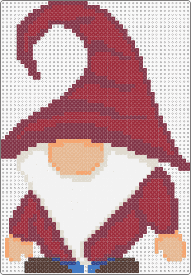Shorty the Gnome - brown,red,cotdgnomes,gnome,magichat,bighat,gnomehat,gnomes