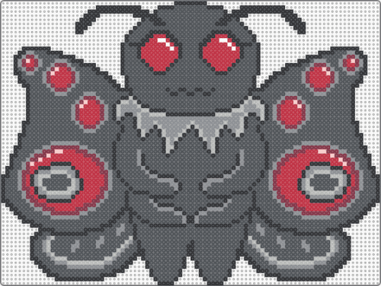 Mothman - gray,mothman,cryptid,wip