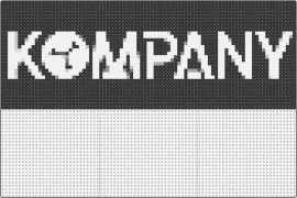Kompany - company,dj,logo,edm,music,black,white
