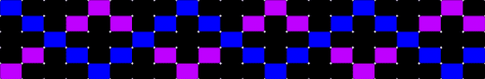 Different color zig zag cuff - black, colorful, cotdchevrons, purple, remix