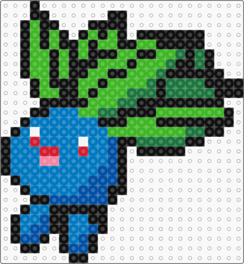 Oddish - blue,green