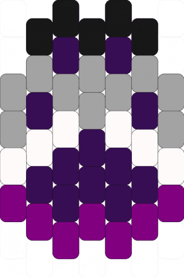 Asexual Paw Pad - gray,purple,furry,otherekin,therian,pride,paw,ace,asexual,acespec