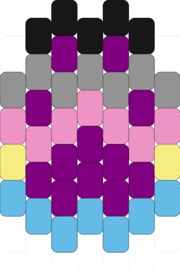 Polygender Paw Pad - pink,paw,therian,otherkin,furry,pride,polygender