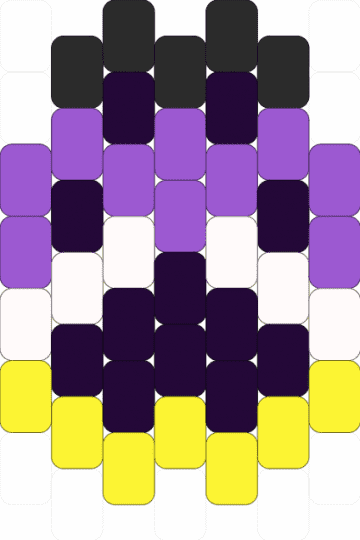 Non Binary / Enby Paw Pad - yellow,purple,pride,paw,furry,therian,otherkin,nonbinary,enby,trans