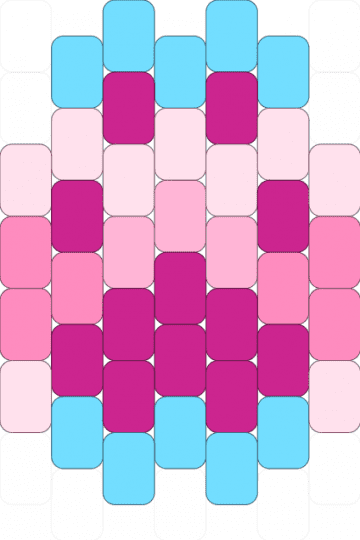 Transfeminine Paw Pad - light blue,pink,paw,furry,therian,otherkin,pride,trans,transgender,transfeminine