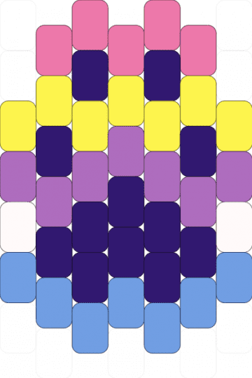 Bigender Paw Pad V2 - pink,purple,paw,therian,otherkin,furry,pride,bigender