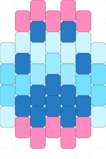 Transmasculine Paw Pad - light blue,paw,furry,therian,otherkin,pride,trans,transgender,transmasculine