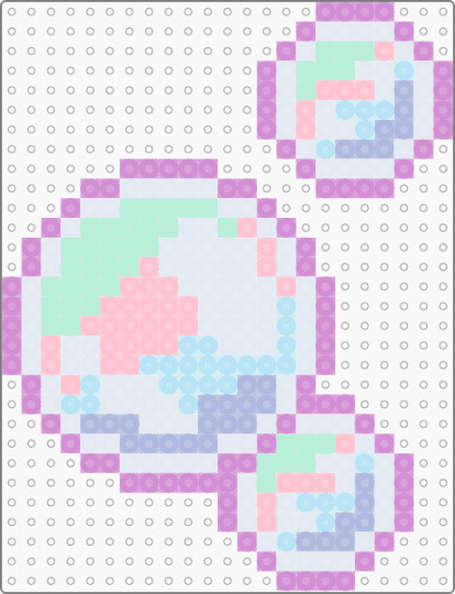 Bubbles - pink,light blue,transparrent