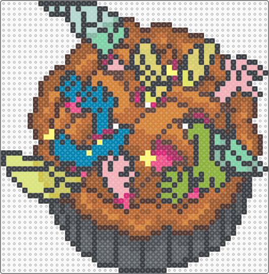 Owl House Fairy Pie - brown,orange,tan,cotdpiecontest