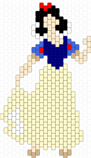 Disney Snow White Full Body - yellow