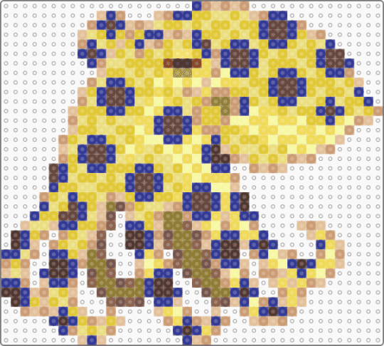 Blue-ringed octopus - beige, cotdseacreatures, octopus, purple, yellow