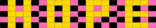 Danganronpa Hope Cuff - pink, yellow