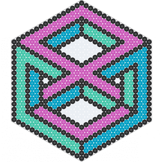 Tesseract 2 - pink