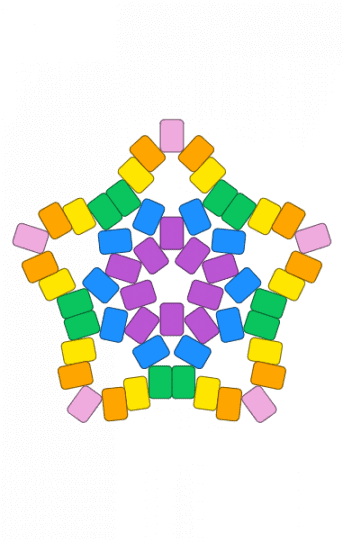 rainbow starrrr - pink, pride, rainbow, star