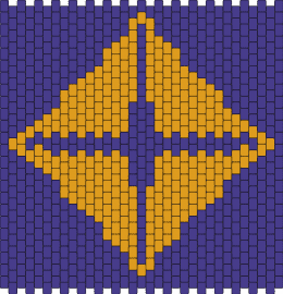 gemstones 2 - diamond,gem,cross,geometric,panel,orange,purple