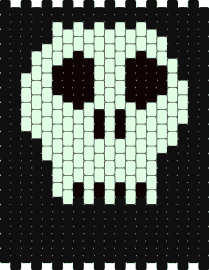 emo ellanour - skull,skeleton,panel