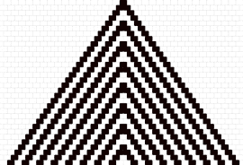 tt - triangle,pyramid,stripes and white,geometric