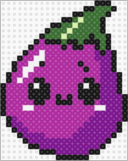 Fruit 6 - eggplant, pink