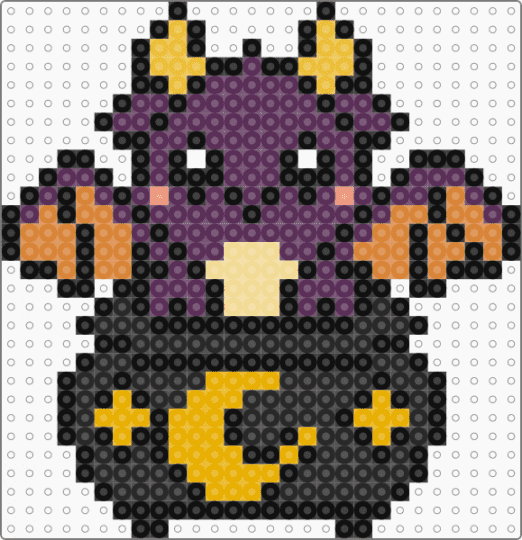drag - black, orange, pink