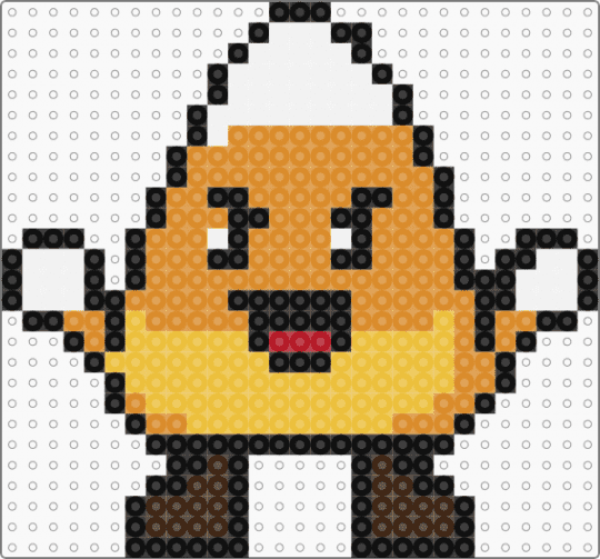 corn - orange, yellow