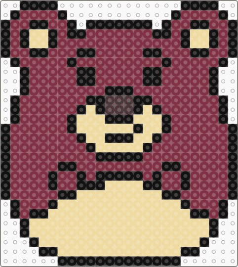 bear - beige, brown