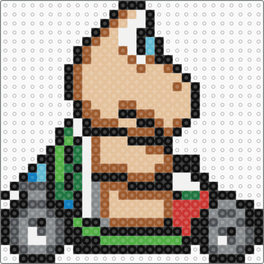 mario 2 - beige, gray, tan