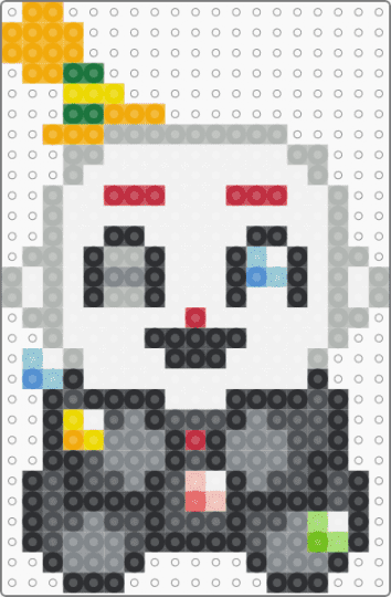 Freddy 20 - beige, gray, white