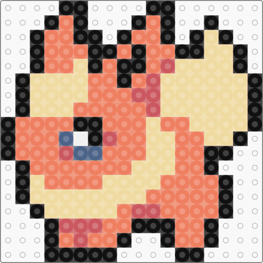 Flareon - beige, orange