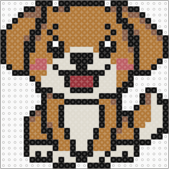 dog 1 - beige, tan