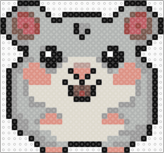 pet 3 - beige, gray, hamster