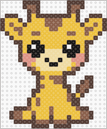 Pet 5 - animal, brown, cute, giraffe, yellow