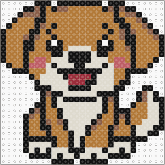 dog 1 - beige, tan