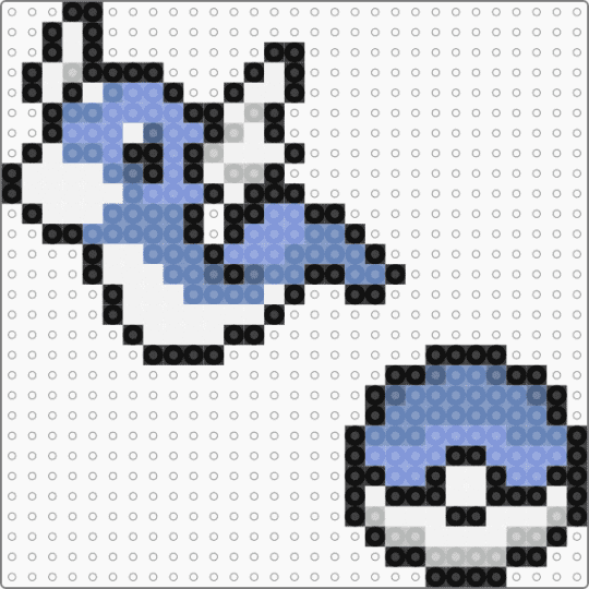 Dratini 5 - blue, light blue