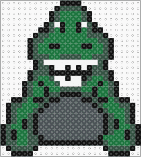 rex - gray, green