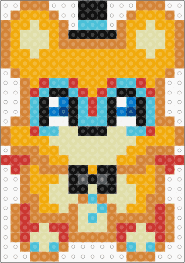 Freddy 5 - orange, yellow