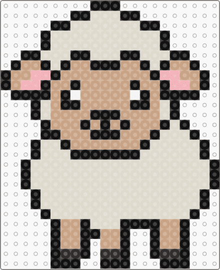 l - animal, beige, lamb, sheep