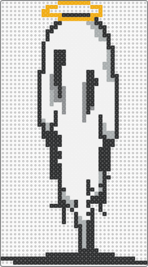 ink ghost - cotdghosts, gray, orange, white