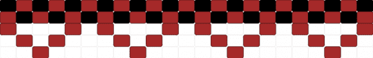 Black and red choker - black, red
