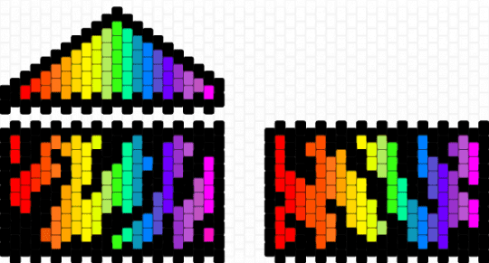 Rainbow kandi