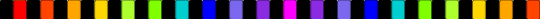 Rainbow rotator cuff pt2 - black, blue, green, orange, pink, purple, rainbow, red, yellow
