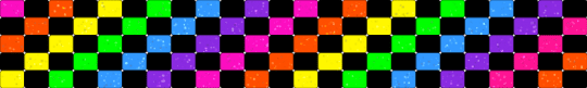 Itz a rainbow - black, colorful, green, orange, purple