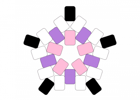 Kuromi themed star - kuromi, pink, sanrio, star, white