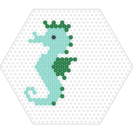 Seahorse - animal, cotdoceancreatures, green, light blue, ocean, seahorse