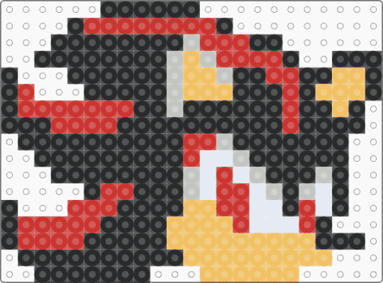 Shadow the hedgehog - black, black and red, cotdhedgehogs, face, movie, orange, red, sega, shadow, sonic the hedgehog, tv show