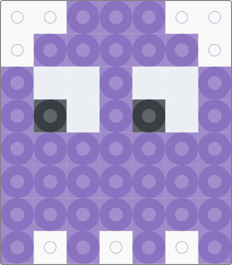 Purple ghost - blue, cotdghosts, ghost, pacman, purple